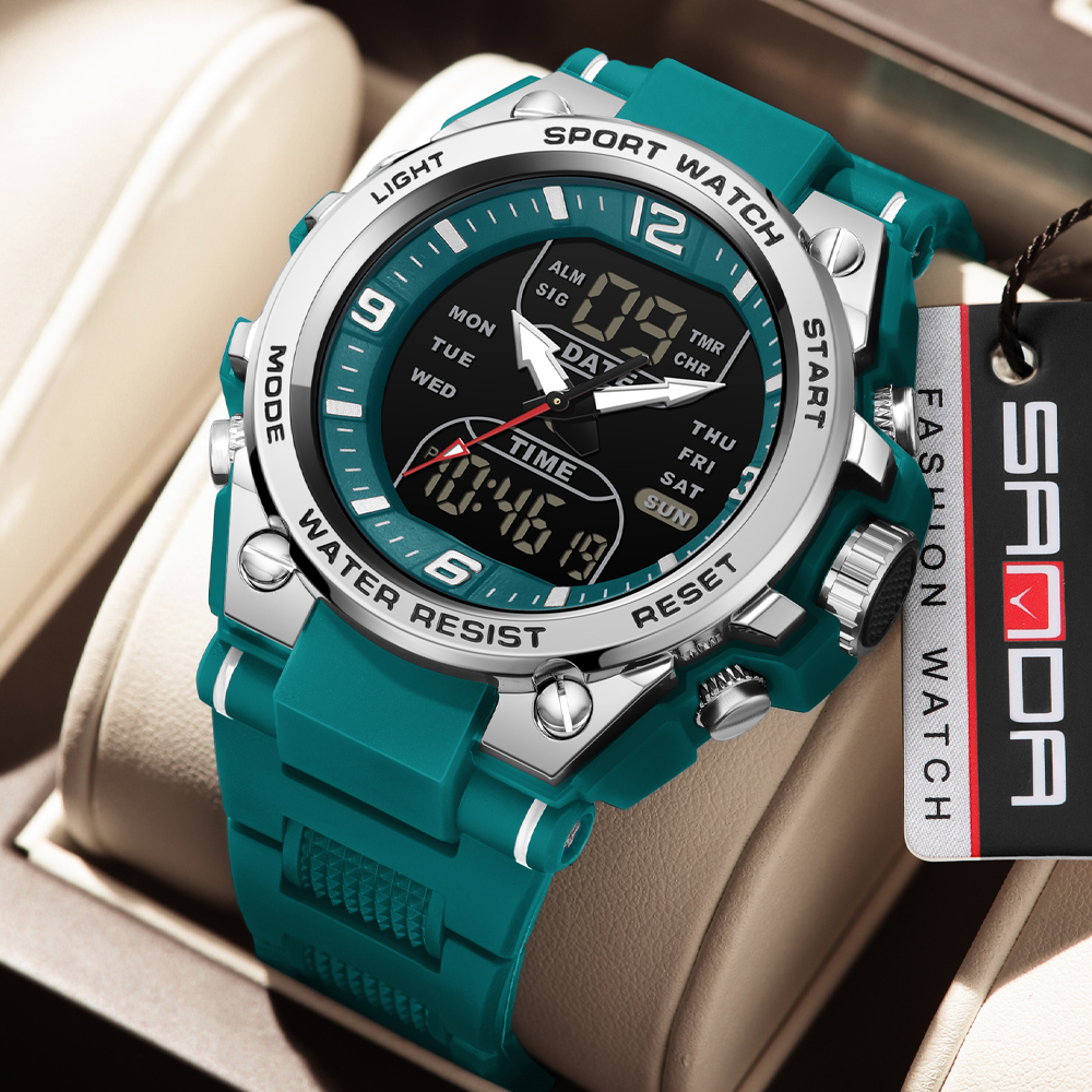 Men'S Fashion Zone - SANDA, nuevo reloj para hombre, reloj
