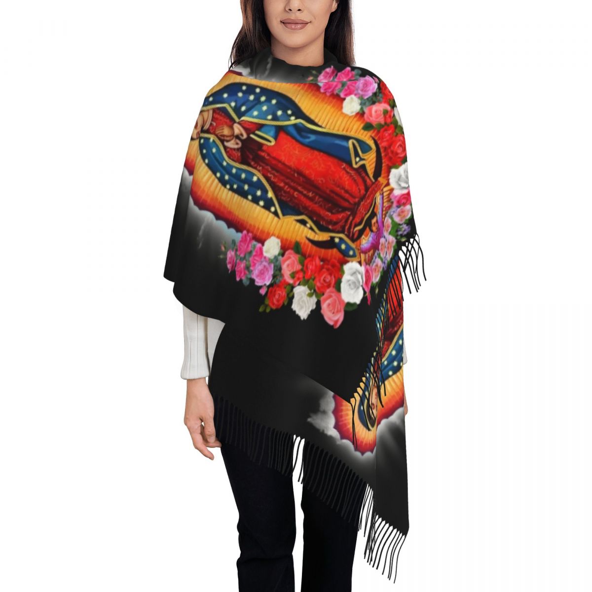Mens Fashion Mexico - Bufanda con estampado personalizado de la