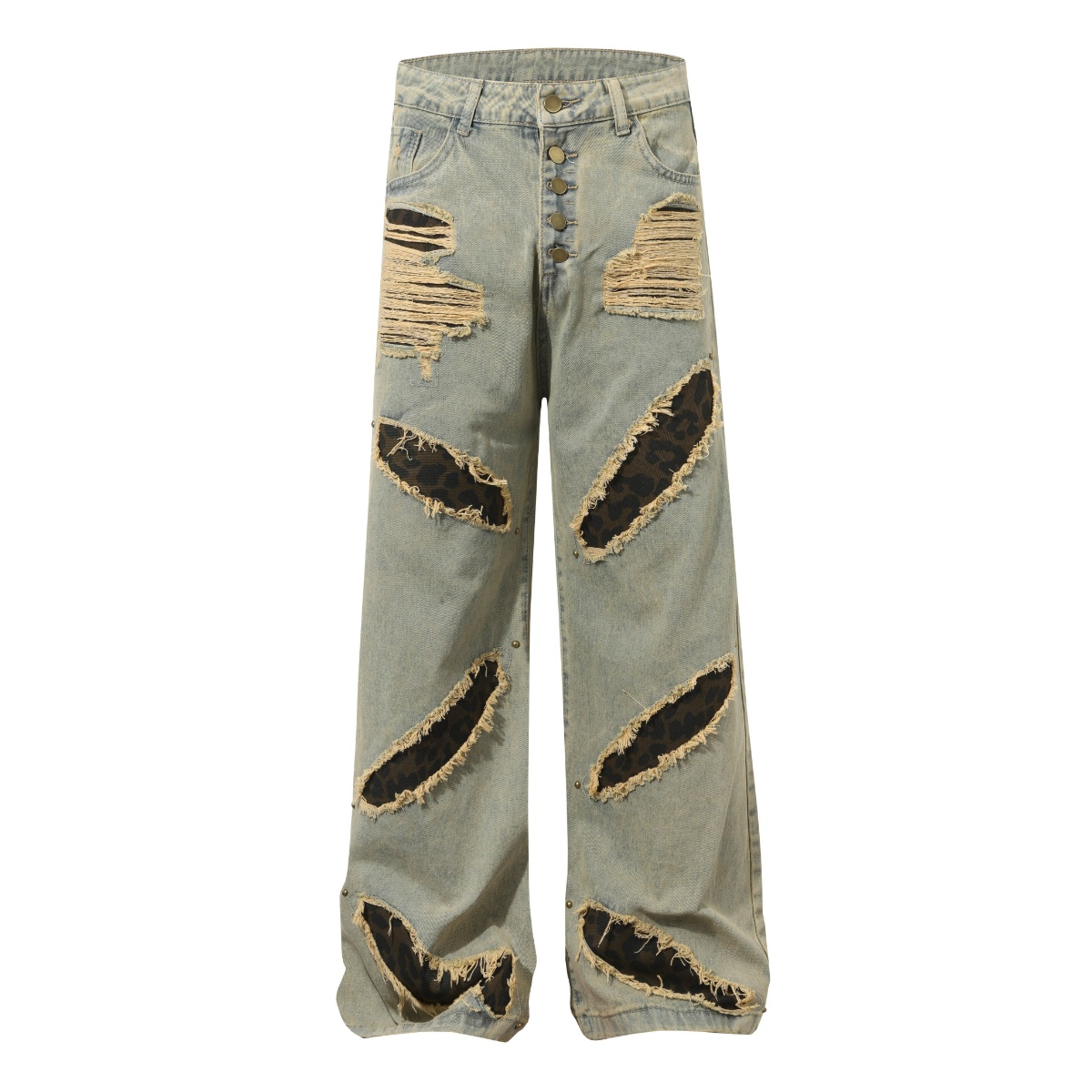 Men'S Fashion Khaki Pants - Pantalones Vaqueros Americanos de Moda 18ss,