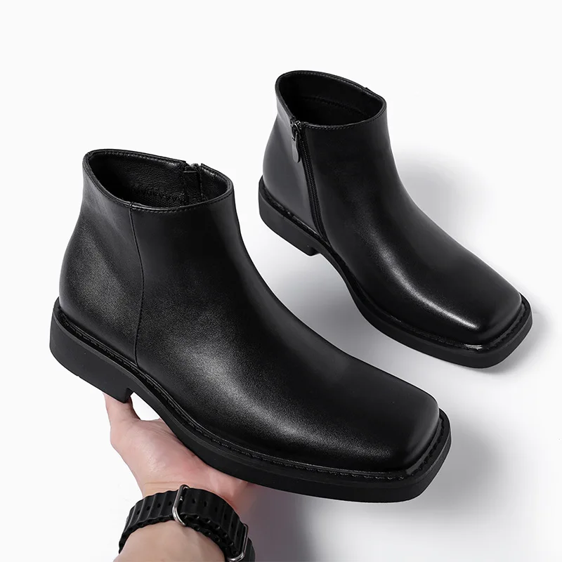 Men'S Fashion Formal - Nuevos zapatos negros de cuero informales