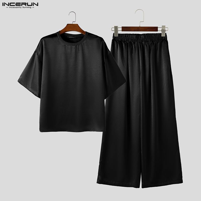 Men'S Fashion Loose Pants - Conjuntos INCERUN para Hombre, Conjunto de