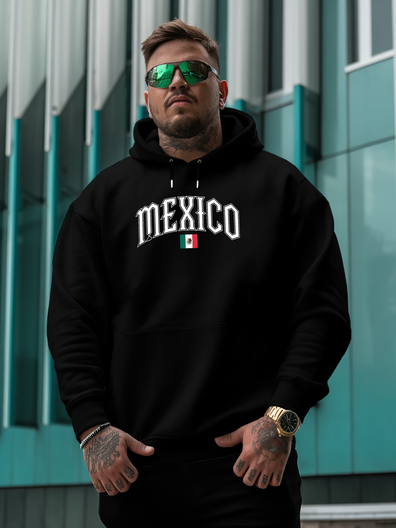 Mens Fashion Mexico - Suéter de Moda Marca Dalian, Nuevo