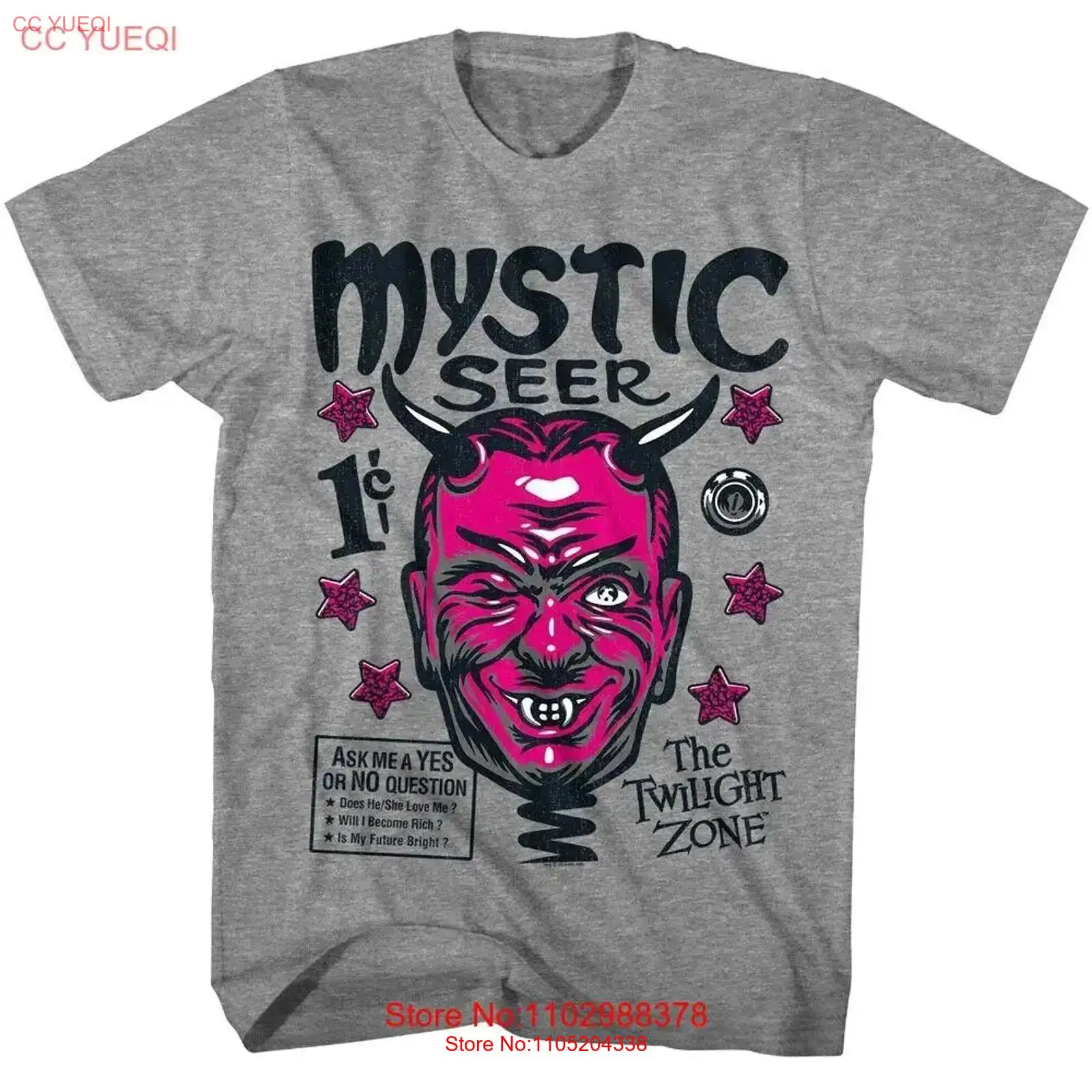 Men'S Fashion Zone - Camiseta Twilight Zone Mystic Seer para