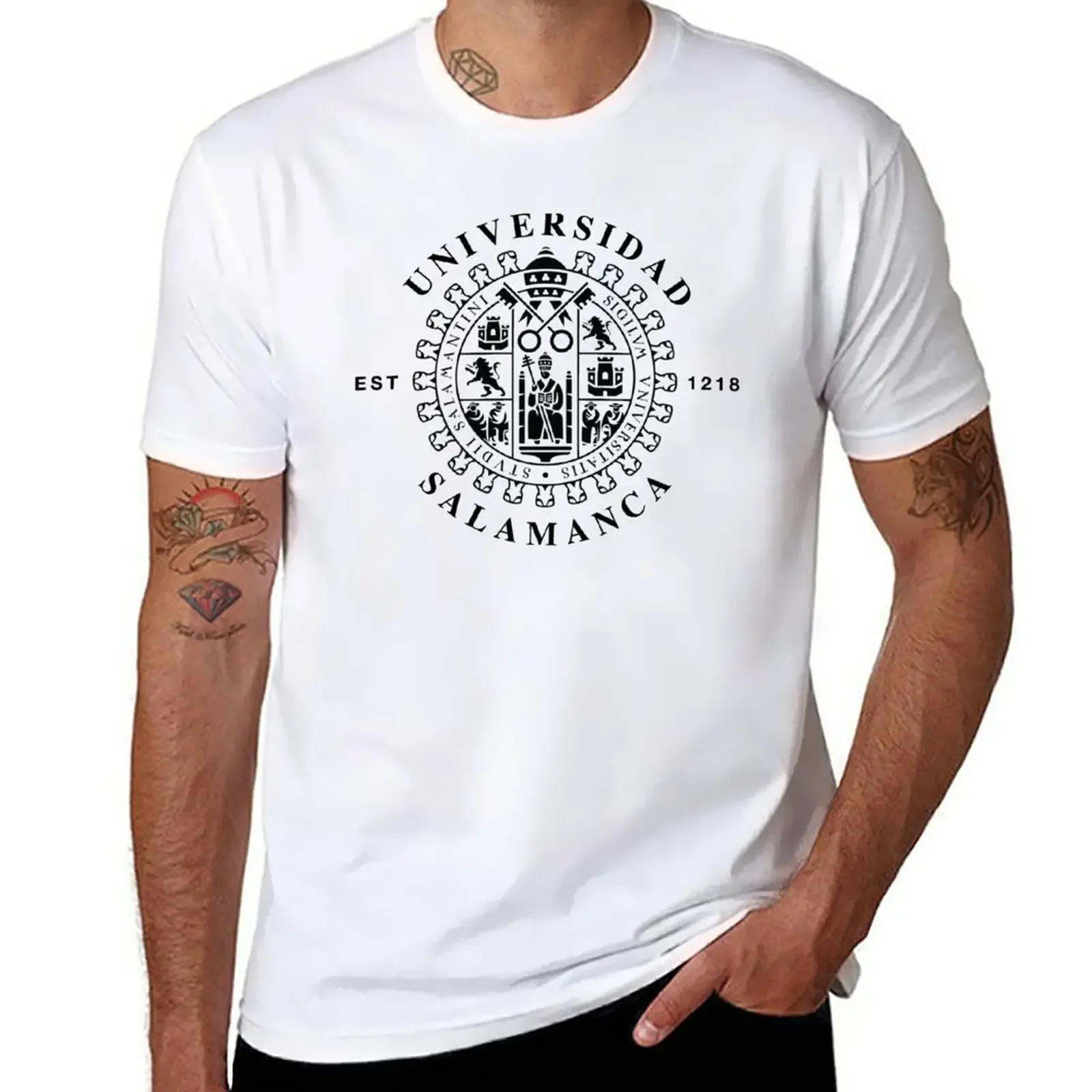 Men'S Fashion University - Camiseta de la Universidad de Salamanca,