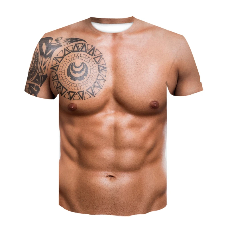 Muscle Tee Workout - Camiseta de Hombre con Estampado de