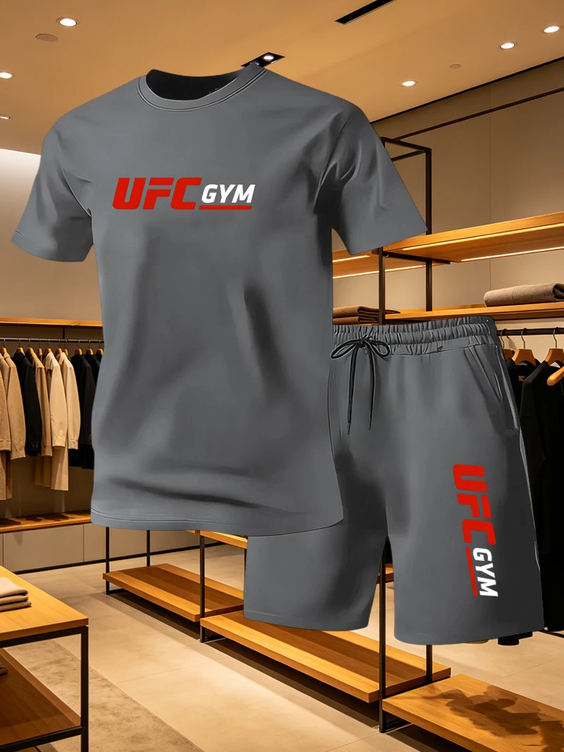 Mens Fashion Clothes - Conjunto Deportivo Informal de Verano para
