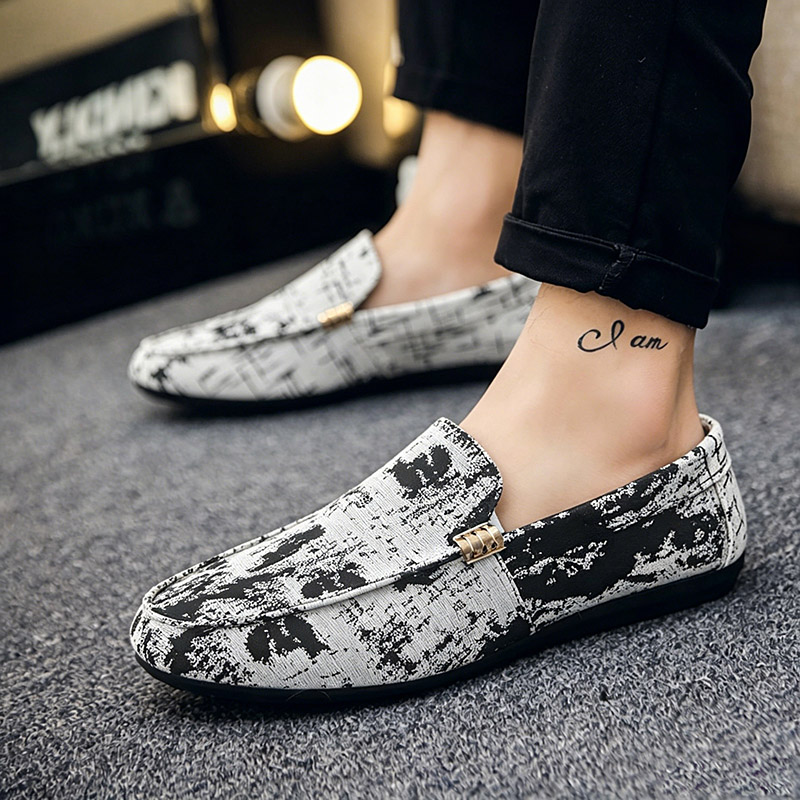 Mens Fashion Chinos - Zapatos planos para hombre, mocasines, zapatillas