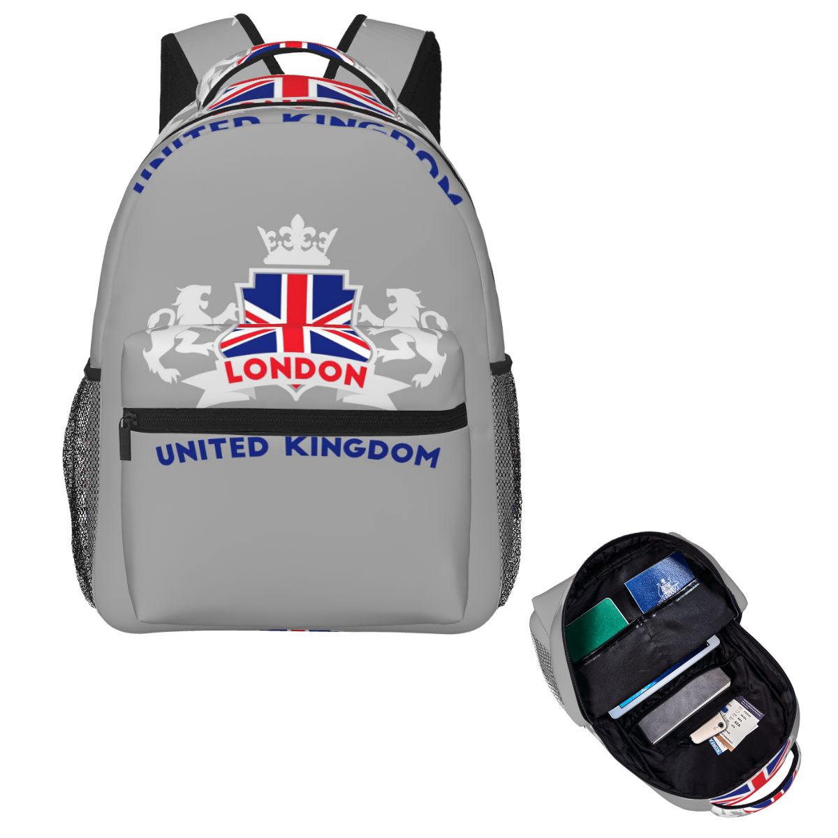 Men'S Fashion Uk - Mochila con la bandera Union Jack