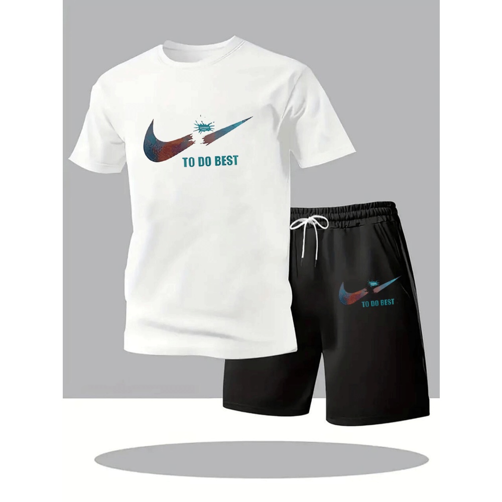 Men'S Fashion Formal - Nuevo Conjunto Deportivo de Verano para