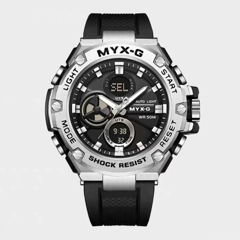 Men'S Fashion Zone - Reloj de Esfera Grande para Hombre,