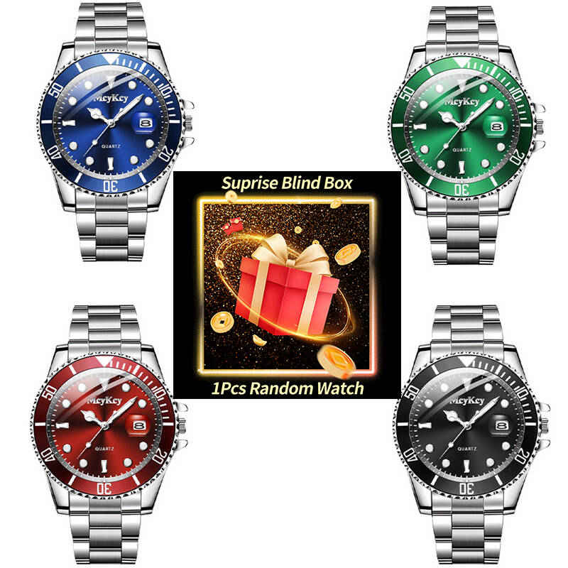 Men'S Fashion Box - Reloj misterioso sorpresa para Hombre, caja