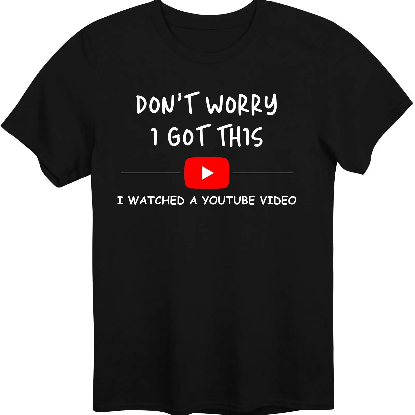 Men Fashion Youtuber - Camiseta Certificada por YouTube, con Diseño