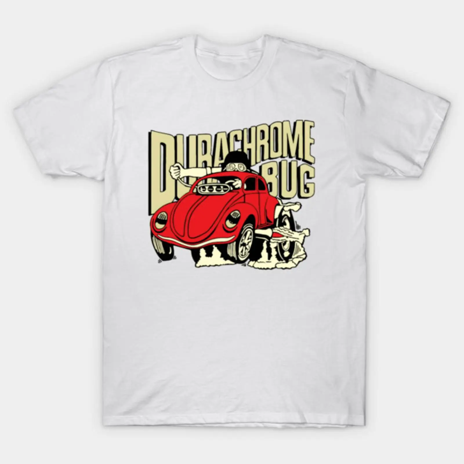 Men'S Fashion 1960S - Camiseta Durachrome V8 de finales de