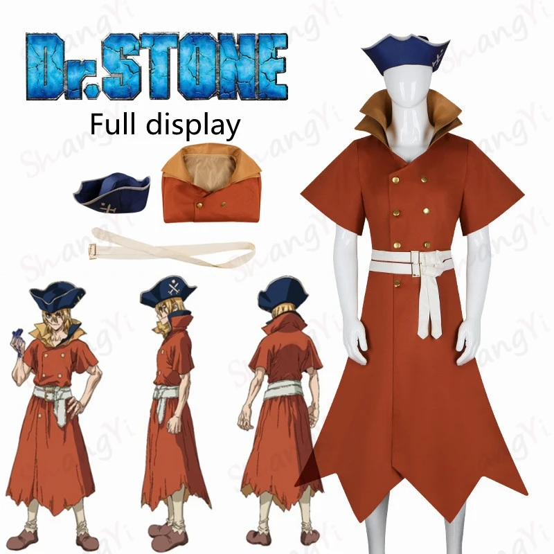 Men'S Fashion Korea - Disfraz de Anime Dr.Stone Nanami Ryusui,