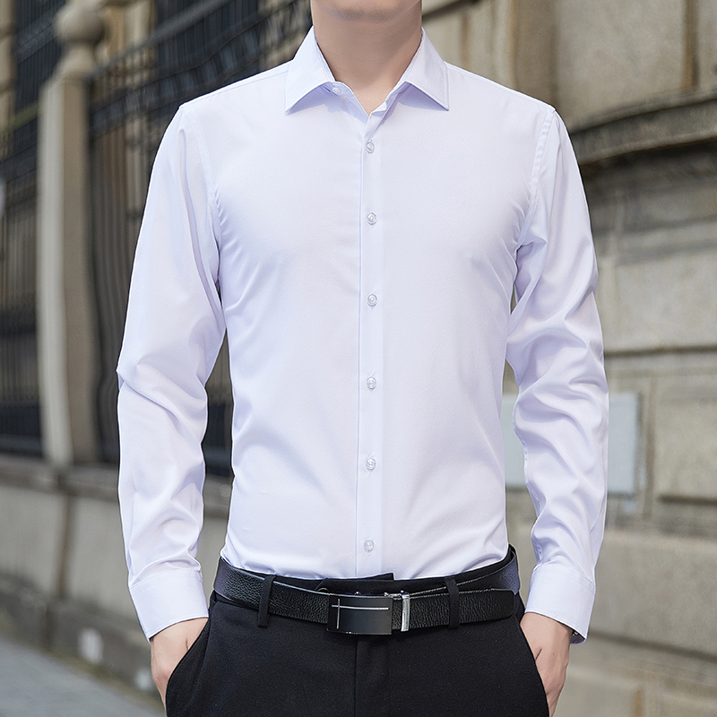 Men'S Fashion Formal - Nueva Camisa de Negocios para Hombre