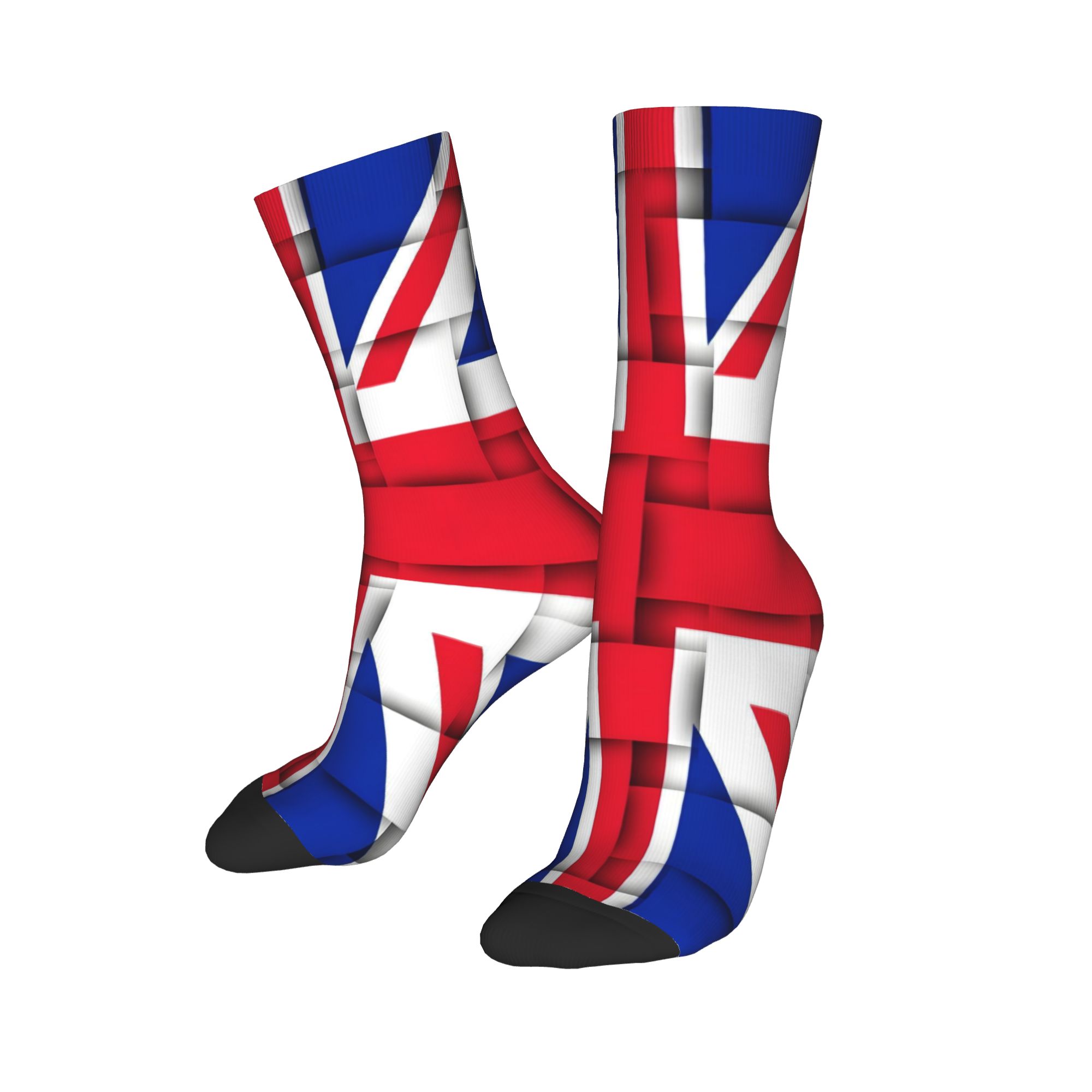 Men'S Fashion Uk - Calcetines de vestir personalizados con bandera