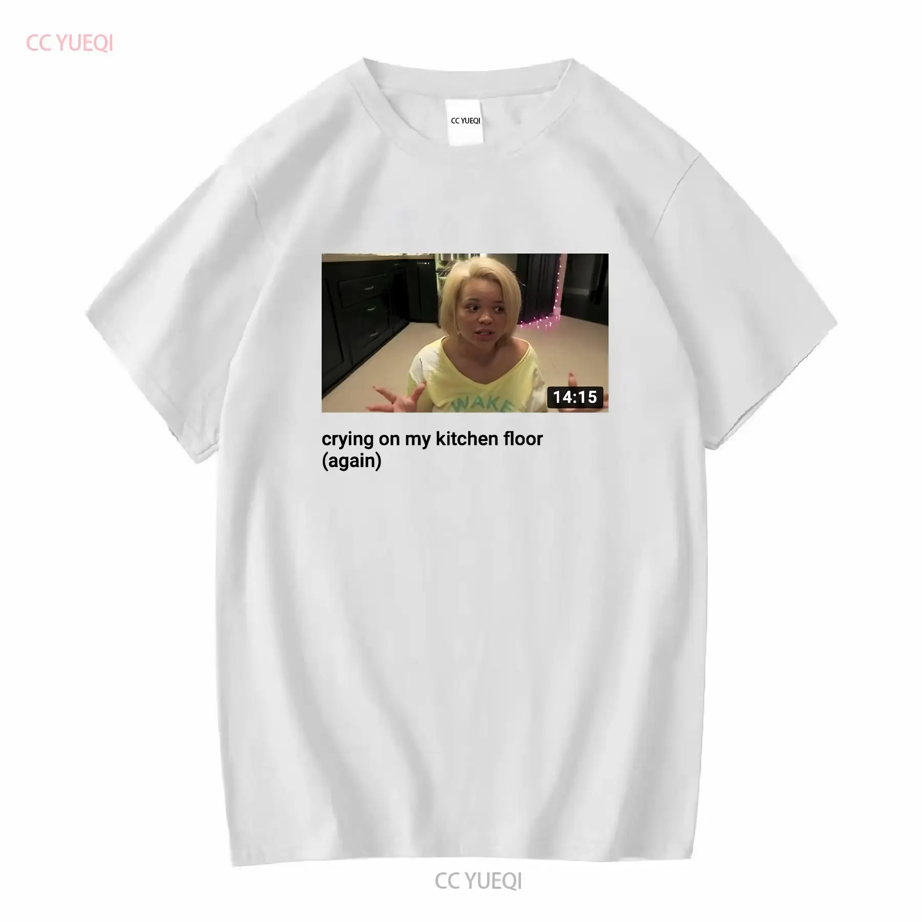 Men Fashion Youtuber - Camiseta blanca icónica para hombre Trisha