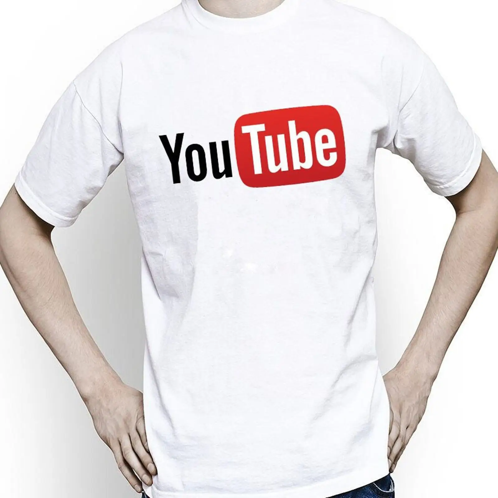 Men Fashion Youtuber - Camiseta con diseño de videos de