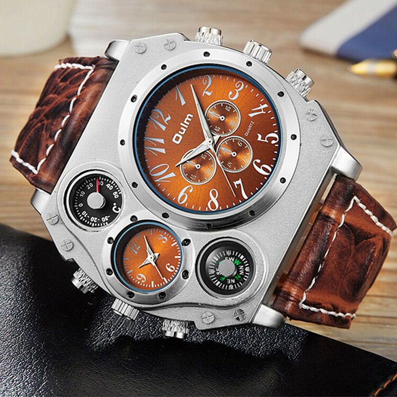 Men'S Fashion Zone - Nuevo modelo OULM, reloj de cuarzo