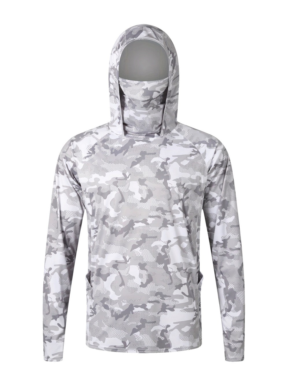 Mens Fashion Casual - Camiseta de Manga Larga con Estampado