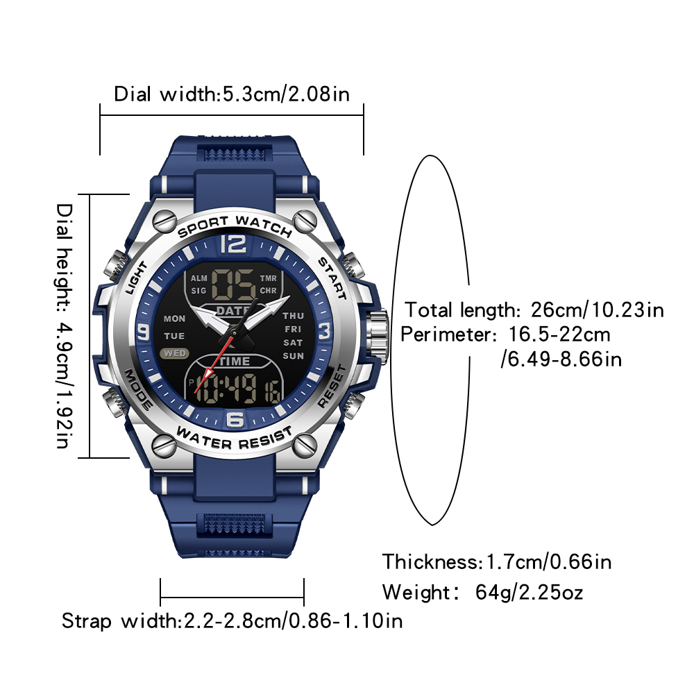 SANDA, nuevo reloj para hombre - Men'S Fashion Zone reseña y precio