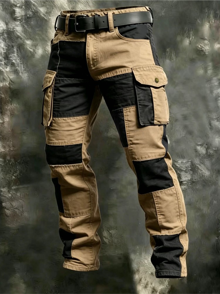 Pantalones Cargo de Algodón pa - Men'S Fashion Khaki Pants reseña y precio