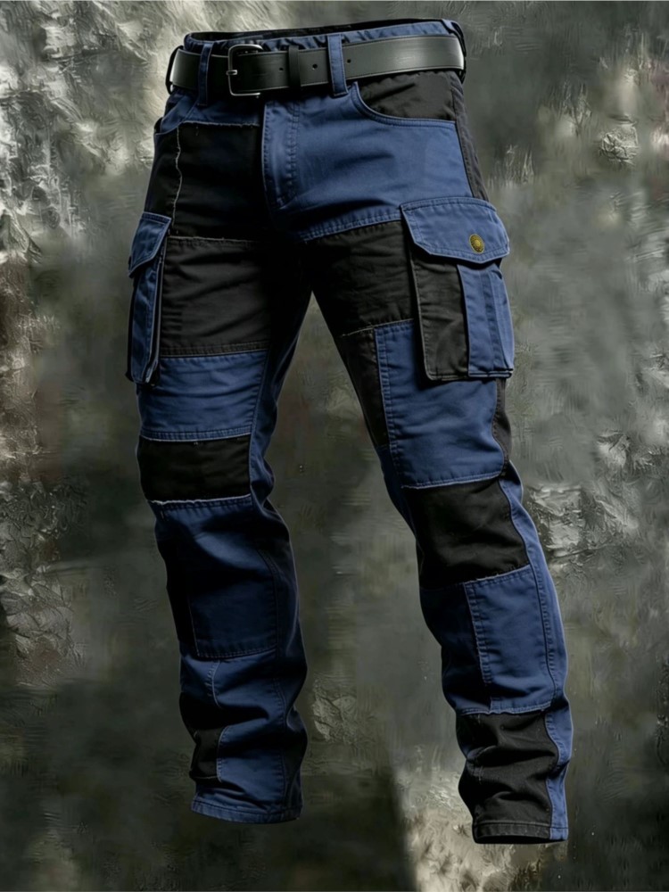 Pantalones Cargo de Algodón pa - Men'S Fashion Khaki Pants reseña y precio