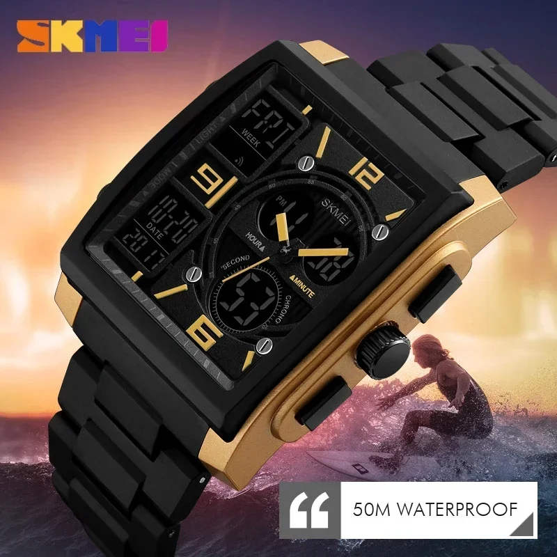 SKMEI-Reloj de pulsera Digital - Men'S Fashion Zone reseña y precio