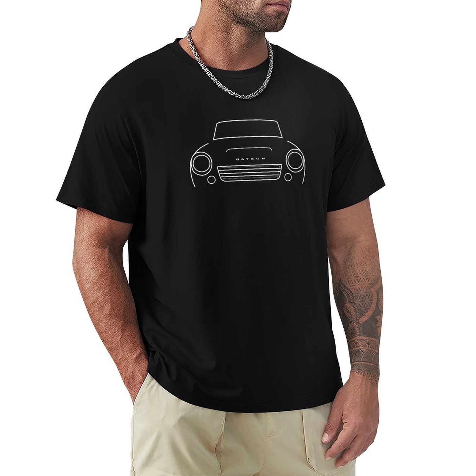 Camiseta con estampado de letr - Men'S Fashion 1960S reseña y precio