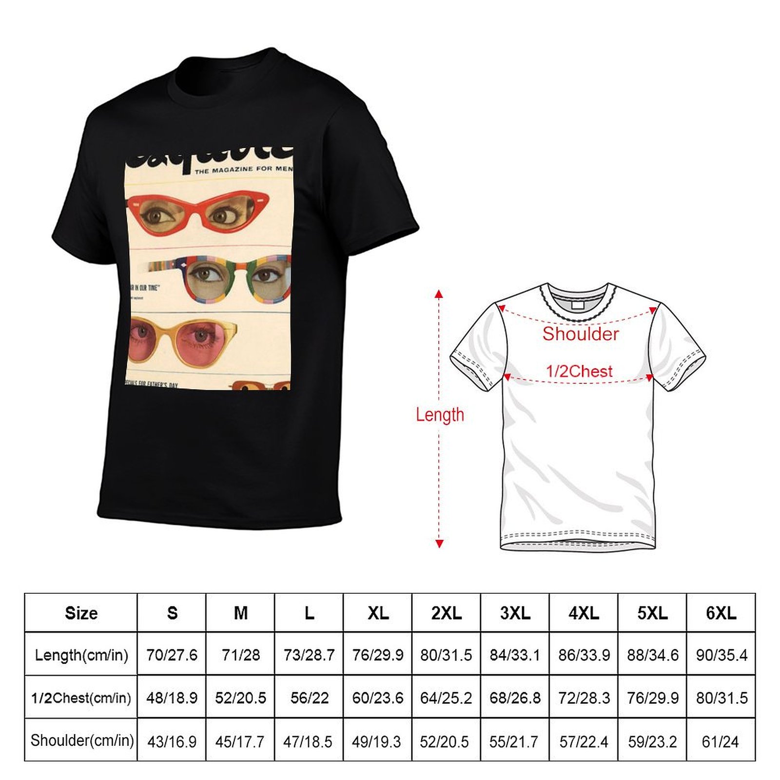 Camiseta de moda retro con gaf - Men'S Fashion 1960S reseña y precio