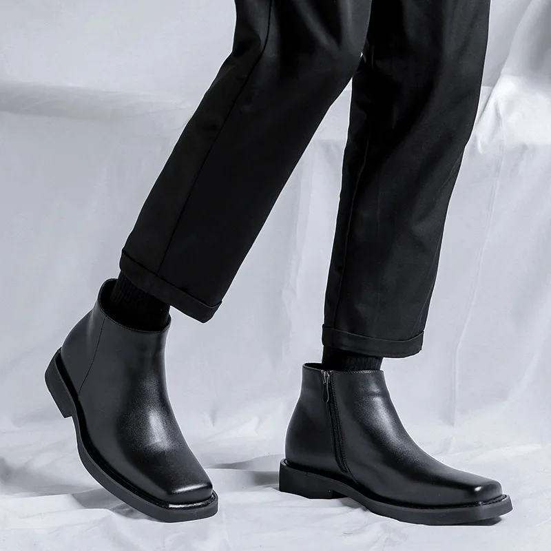 Nuevos zapatos negros de cuero - Men'S Fashion Formal reseña y precio