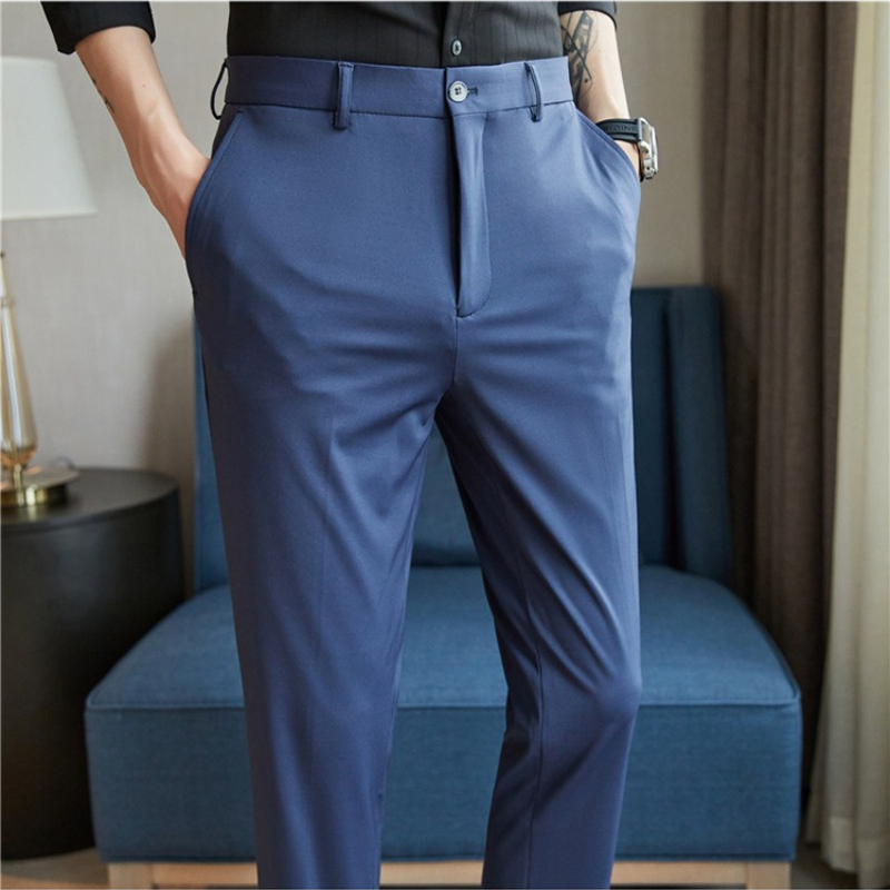 Pantalones Formales para Hombr - Formal Trouser Stretch reseña y precio