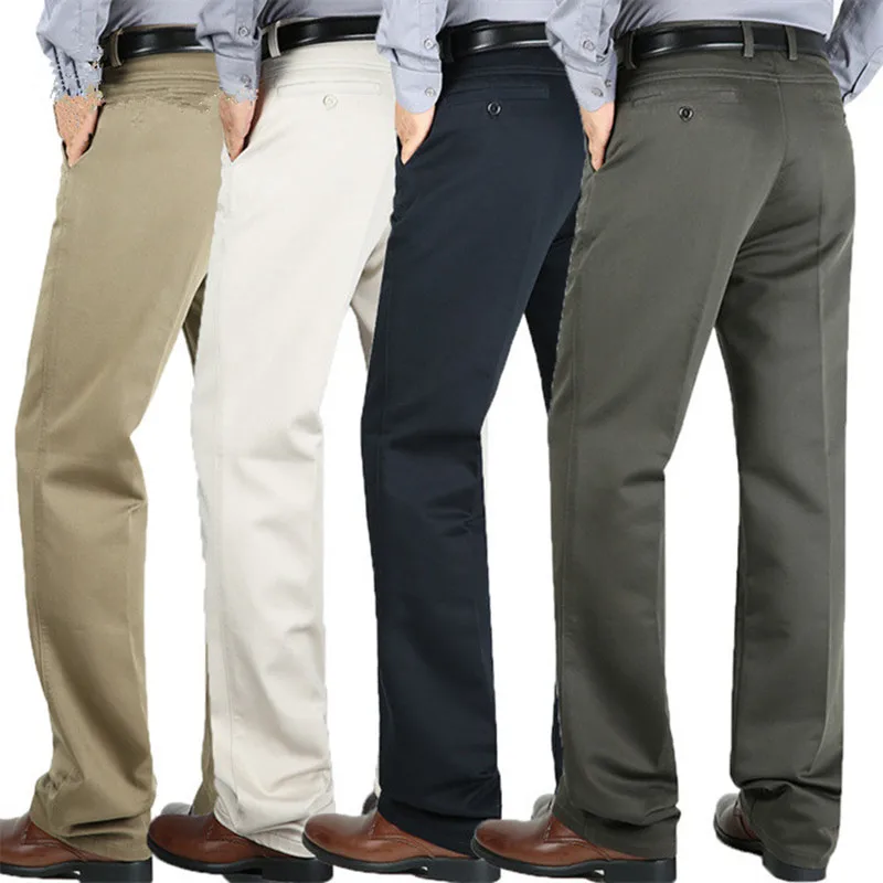 Pantalones blancos para hombre - Formal Trouser Stretch reseña y precio