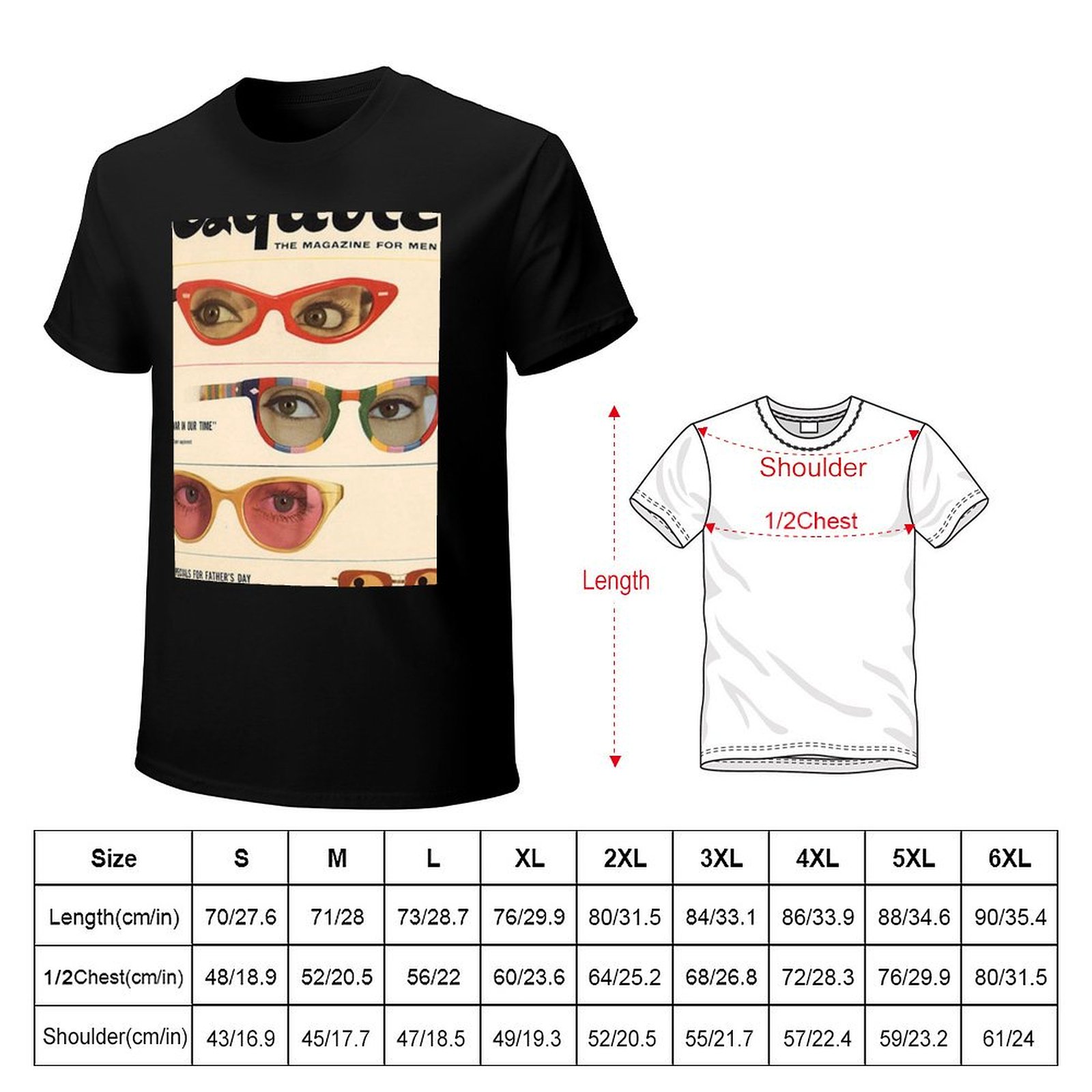 Camiseta de moda retro con est - Men'S Fashion 1960S reseña y precio