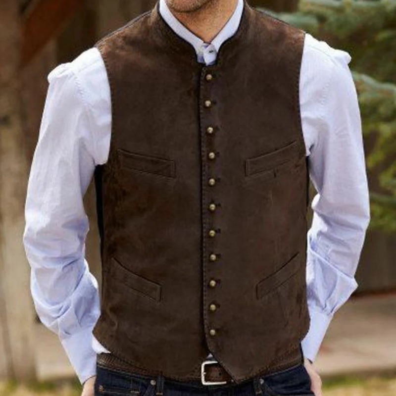 Chaleco de hombre de terciopel - Formal Waistcoat Vest reseña y precio