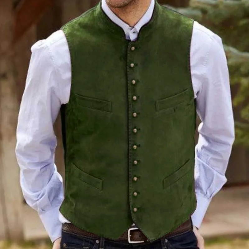 Chaleco de hombre de terciopel - Formal Waistcoat Vest reseña y precio