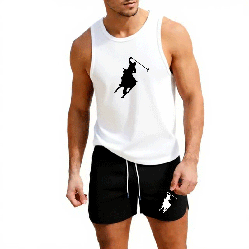 Conjunto de 2 piezas de chalec - Mens Fashion Casual reseña y precio