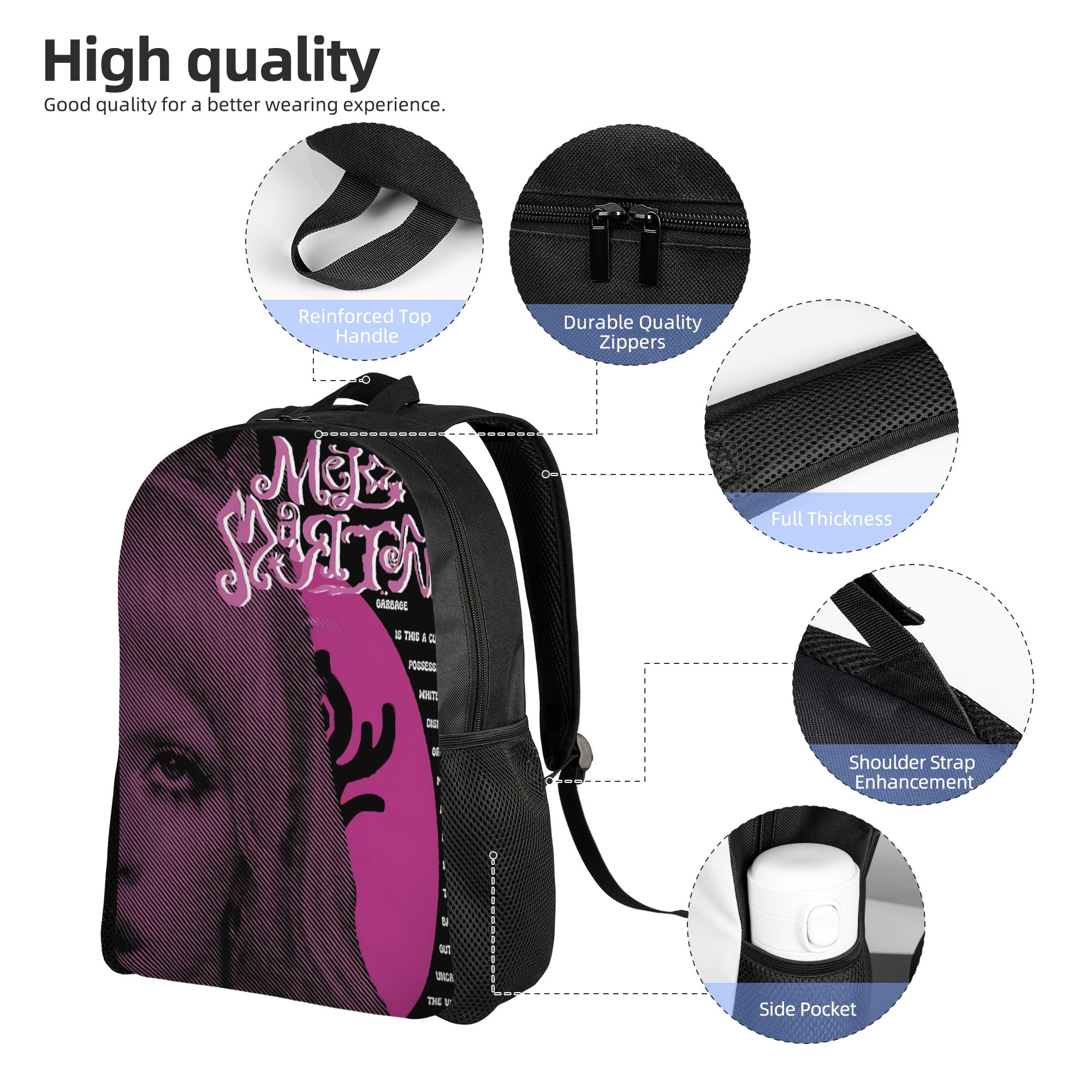 Mochila M-Melanie M-Martinez H - Men'S Fashion University reseña y precio