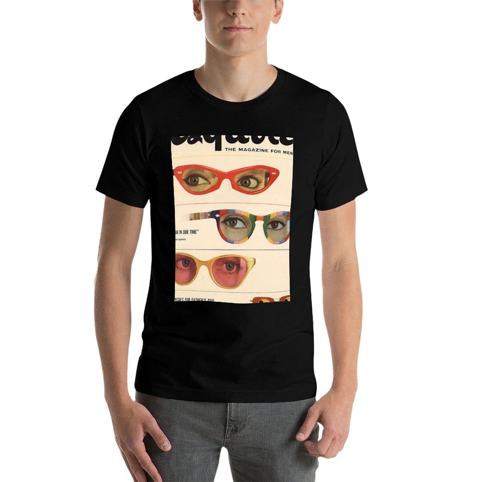 Camiseta de Moda Retro con Est - Men'S Fashion 1960S reseña y precio