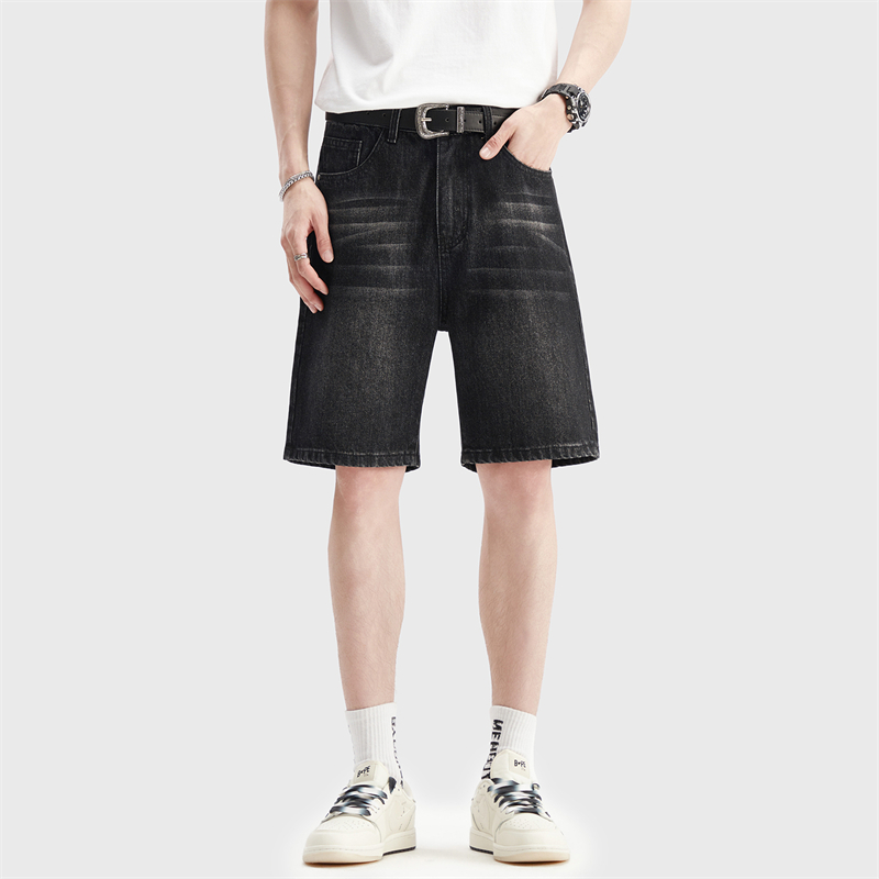 Pantalones Cortos de Mezclilla - Men'S Fashion Loose Pants reseña y precio