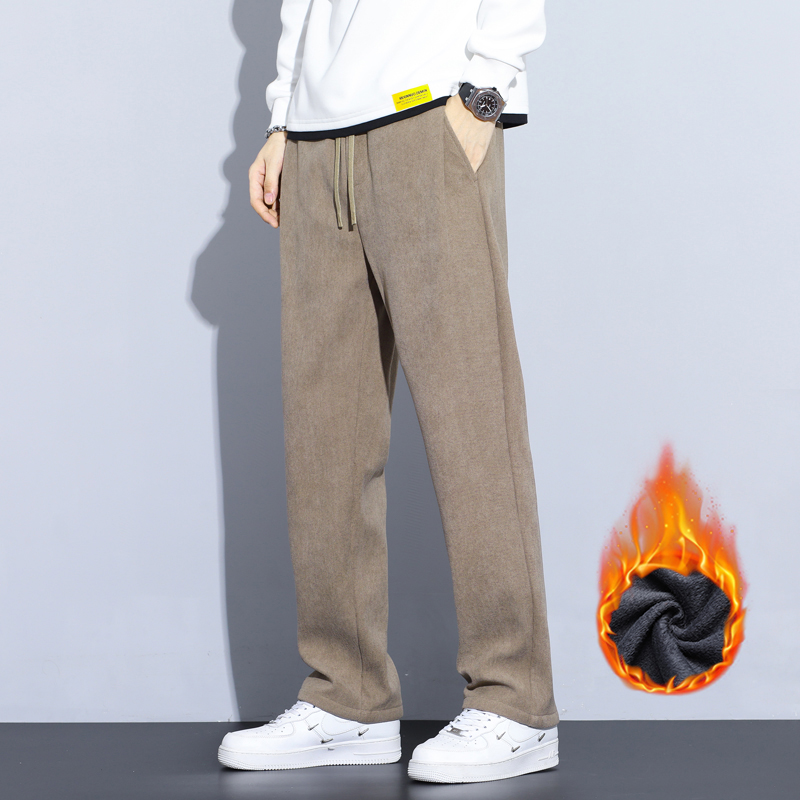 Pantalones informales sueltos  - Men'S Fashion Khaki Pants reseña y precio