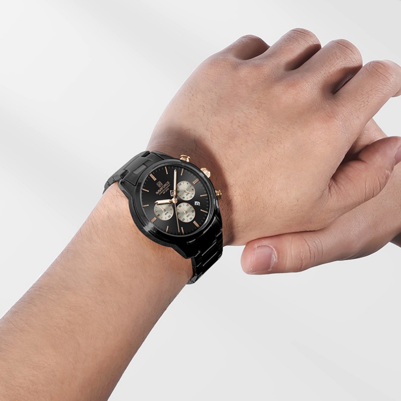 Reloj Cronógrafo de Cuarzo NAV - Men'S Fashion Box reseña y precio