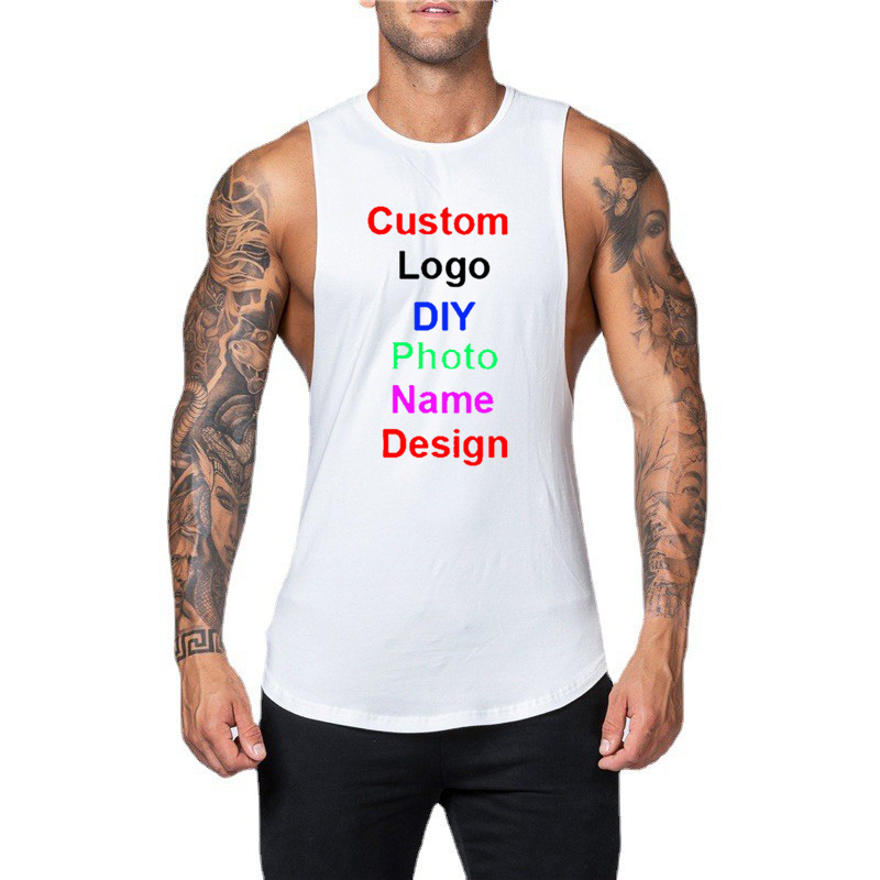 Camiseta sin mangas con logoti - Muscle Tee Workout reseña y precio