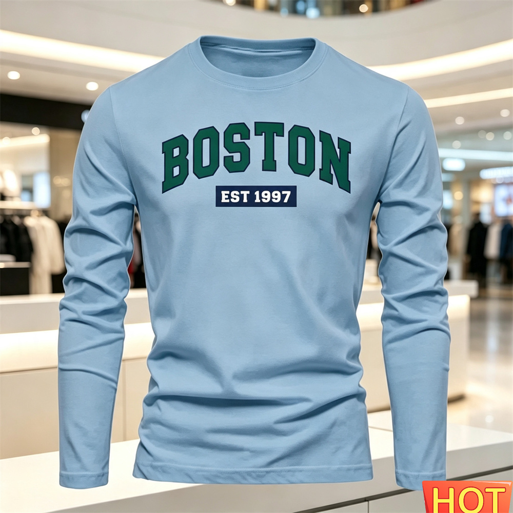 Camiseta de manga larga para h - Mens Fashion Clothes reseña y precio