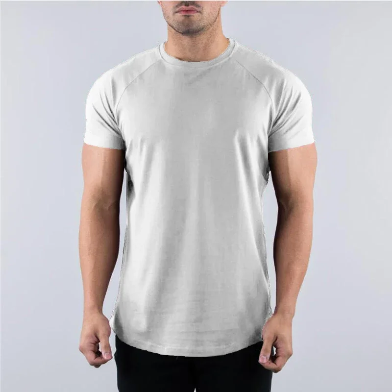 Camisas de manga corta transpi - Muscle Tee Workout reseña y precio