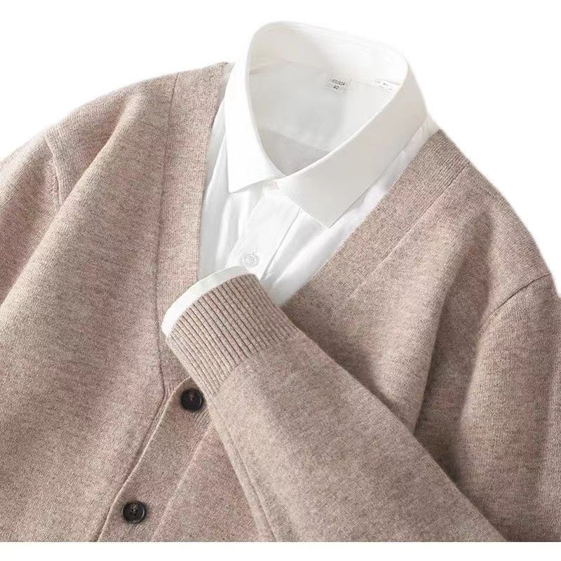Suéter de punto fino con cuell - Men'S Fashion V Neck Sweater reseña y precio