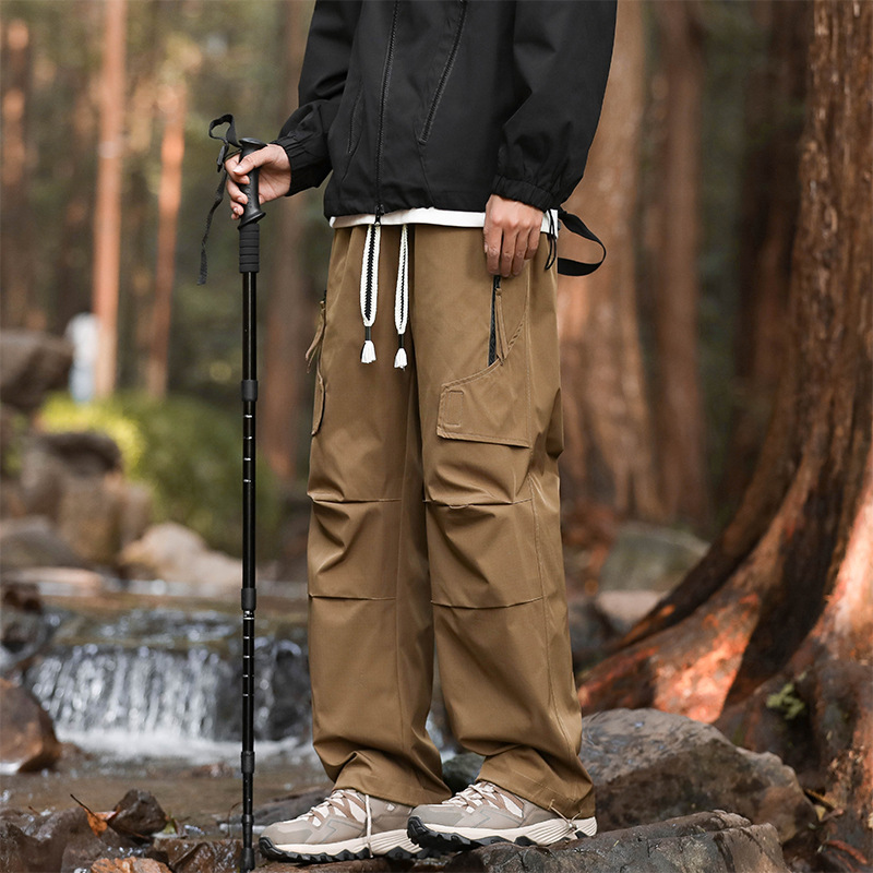 2025 nuevos pantalones Cargo d - Men'S Fashion Khaki Pants reseña y precio