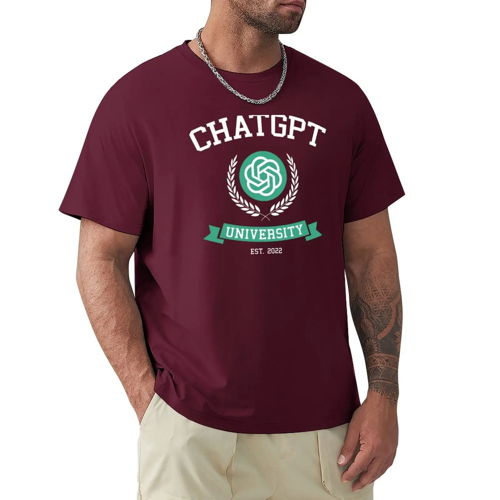 Camiseta divertida de la Unive - Men'S Fashion University reseña y precio