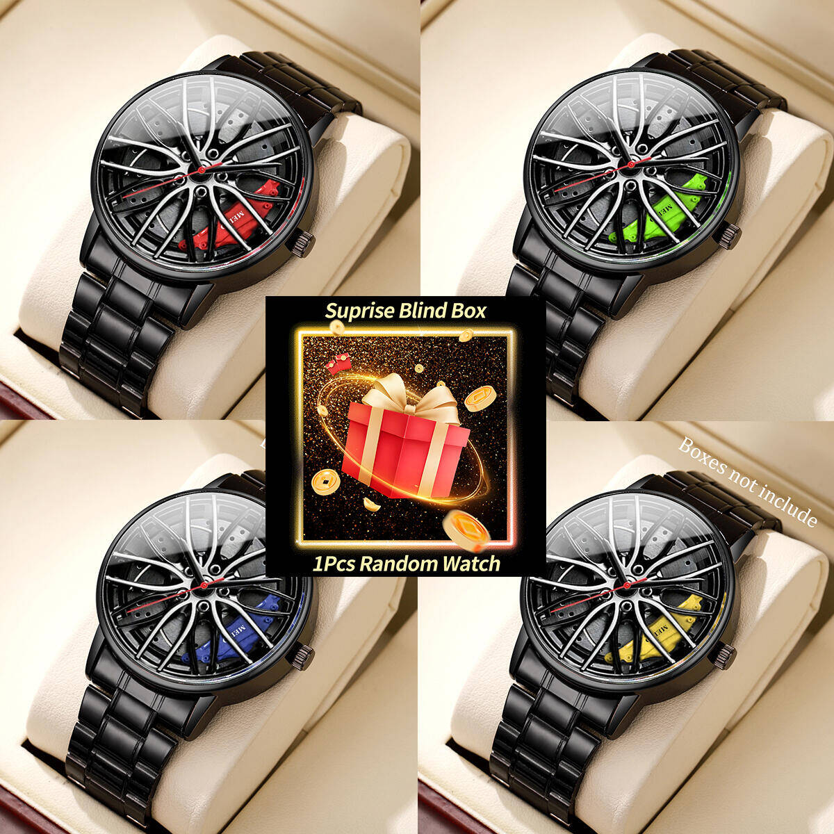 Reloj misterioso sorpresa, caj - Men'S Fashion Box reseña y precio