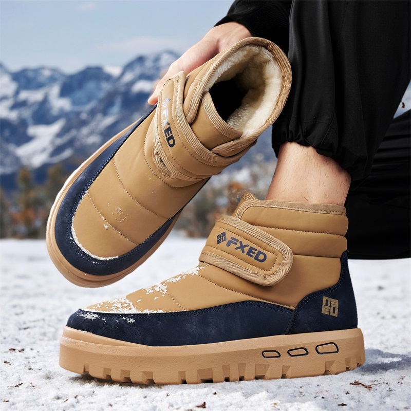 Botas de nieve de piel cálida  - Men'S Fashion Line reseña y precio
